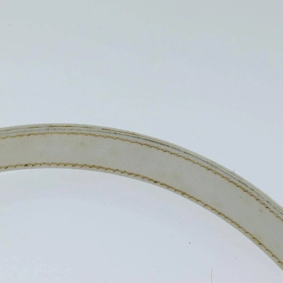 GUCCI Hand Bag Leather White Auth - Picture 10 of 16